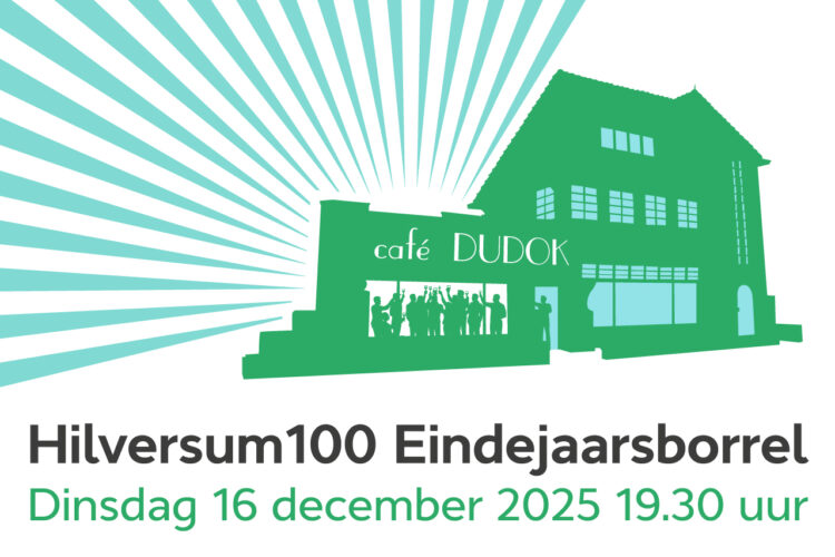 Uitnodiging Eindejaarsborrel Cafe Dudok