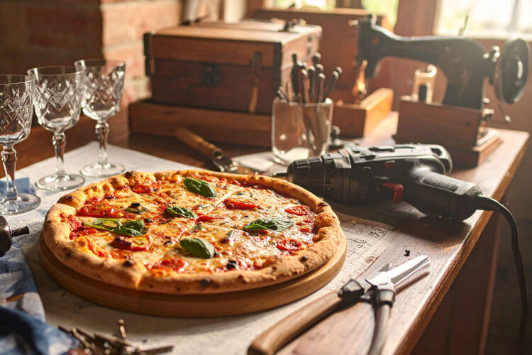 Pizza bijeenkomst Reparatienetwerk Hilversum