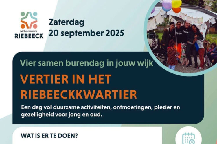 Vertier in het Riebeeckkwartier
