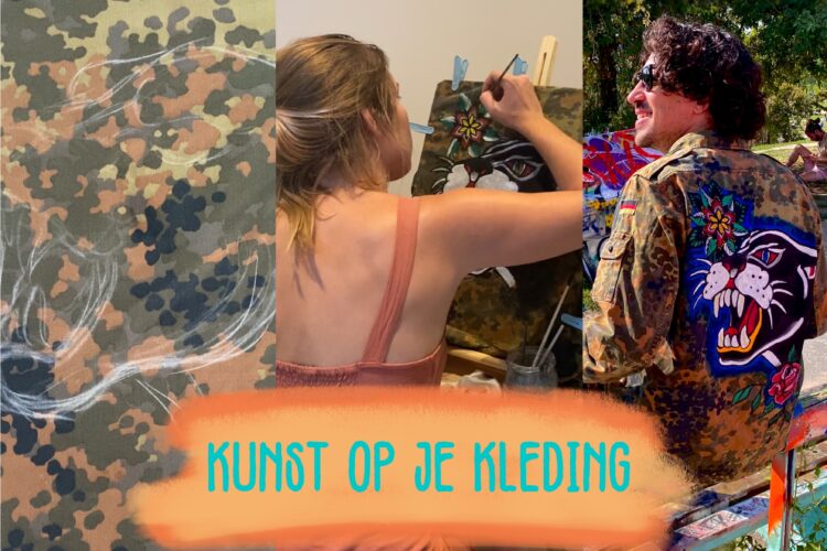 Workshop Schilderkunst op je eigen kleding