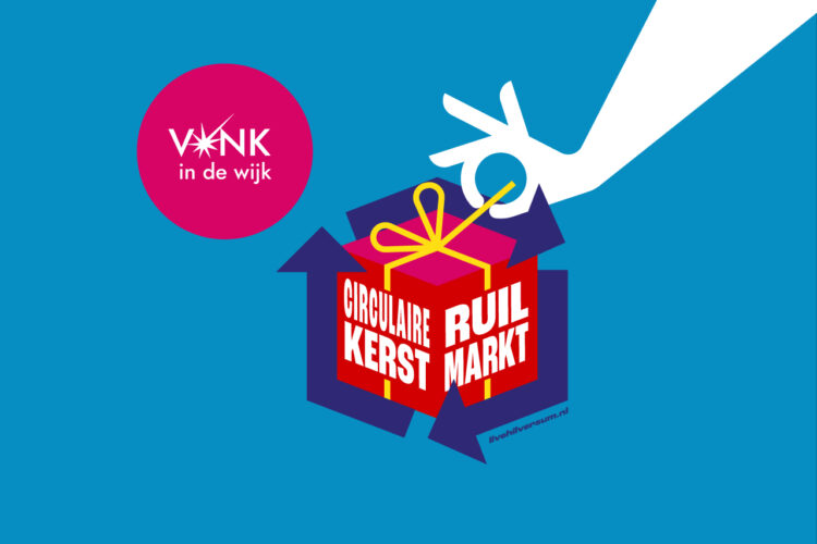 Kerstswap bij VONK in de wijk