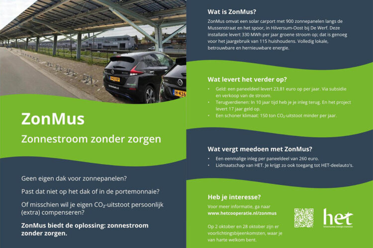 ZonMus Zonnestroom zonder zorgen