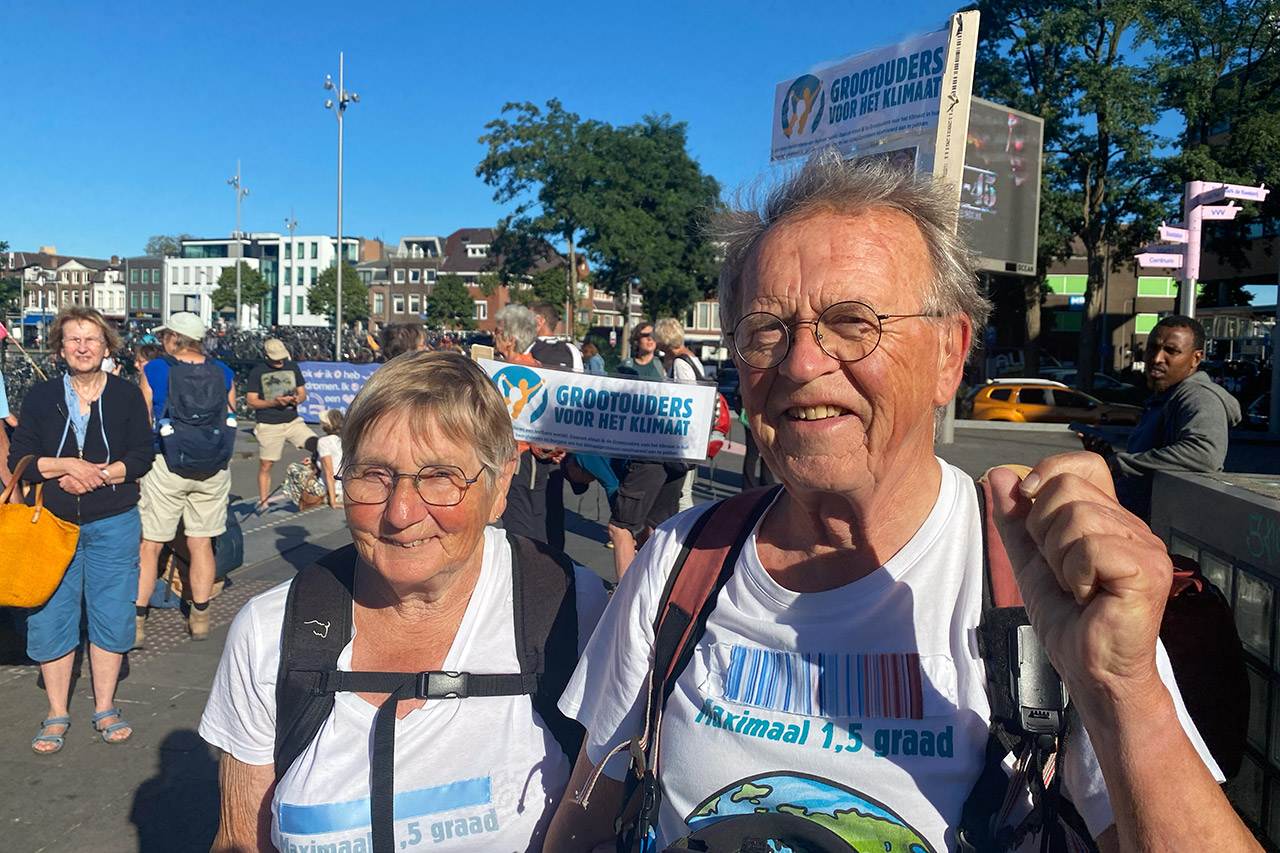 Klimaatmars Van Hilversum Naar Utrecht - Hilversum100