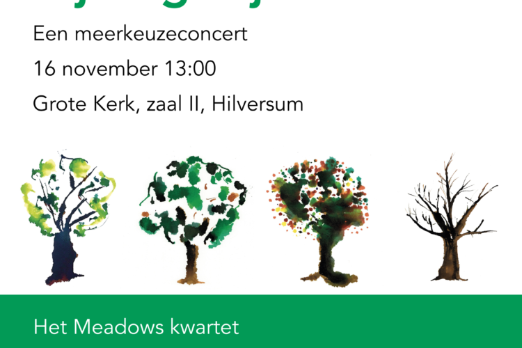 Klimaatconcert – zaterdag 16 november 13:00 in de Grote Kerk